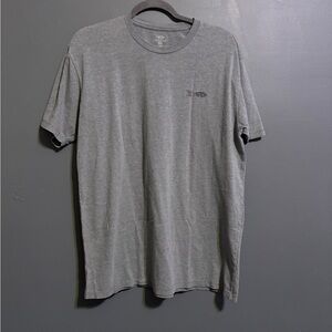 Aftco grey fishing graphic outdoor tee size large